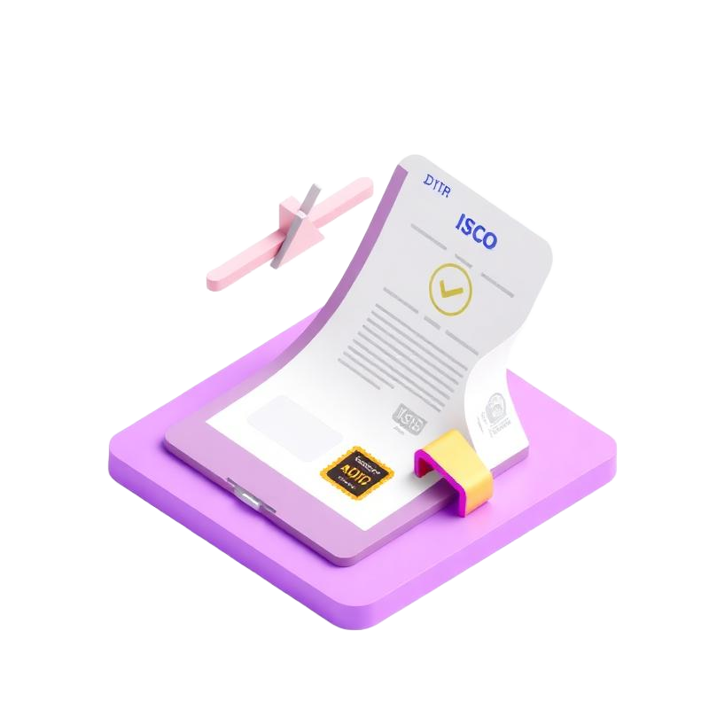 IT compliance and certification illustration