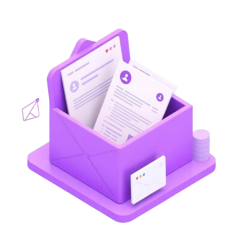 Email marketing illustration