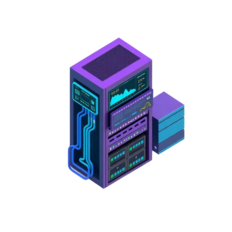 IT infrastructure management illustration